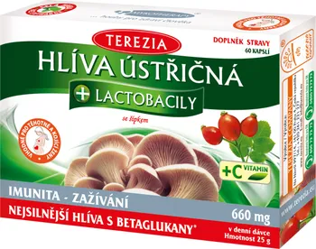 Terezia Company Hlíva ústřičná + lactobacily + vitamín C