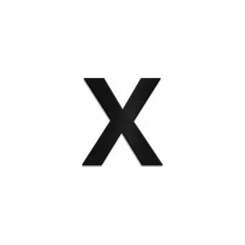 Obraz Dřevěná dekorace na zeď Letter X s možností výměny či vrácení do 30 dnů - Small letter - LX1