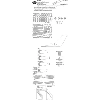 Plastikový model New Ware 1/72 Mask Avro Vulcan B.2 ADVANCED (AIRFIX)