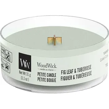 Svíčka WoodWick Fig Leaf & Tuberose