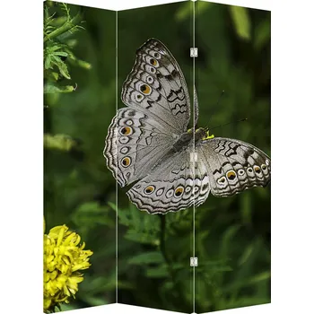 Paraván LuxusniObrazy.cz Paraván - Bílý motýl