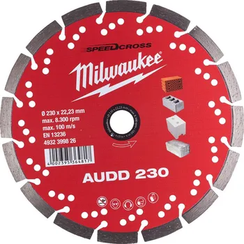 Řezný kotouč Diamantový kotouč SPEEDCROSS Milwaukee AUDD 230 (4932399826)