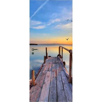 Fototapeta LuxusniObrazy.cz Fototapeta na dveře - Molo do moře