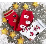 Aura.Via Balení 3 párů vánočních ponožek SNX7770.2 Velikost: 35 - 38