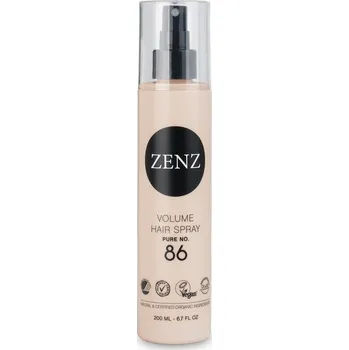 Stylingový přípravek Sprej pro objem ZENZ Volume Hair Spray No.86 Medium Hold 200 ml