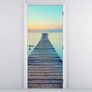 Fototapeta LuxusniObrazy.cz Fototapeta na dveře - Molo do nekonečna
