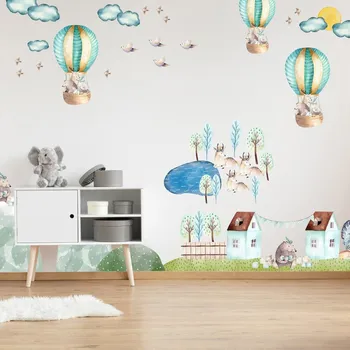 Samolepící dekorace LuxusniObrazy.cz Samolepky na zeď – Život zvířátek