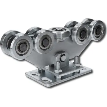 Pohon brány NV9C80 - nosný vozík pro c-profil C80 s devíti ocelovými koly