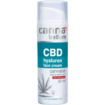 Pleťový krém Cannabellum CBD Hyaluron Face Cream pleťový krém s kyselinou hyaluronovou 30 ml