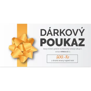 Nestandardní parfém Dárkový poukaz v hodnotě 500,-Kč