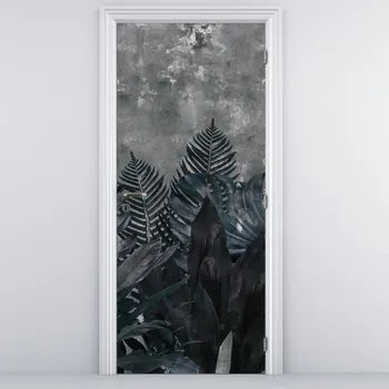 Fototapeta LuxusniObrazy.cz Fototapeta na dveře - Palmové listy
