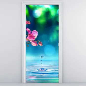 Fototapeta LuxusniObrazy.cz Fototapeta na dveře - Orchidej