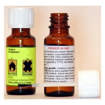 Průmyslové lepidlo HF MARKET IA 701/18ml Kyanoakrylátový primer na silikon. gumu, PE, PP a PTFE