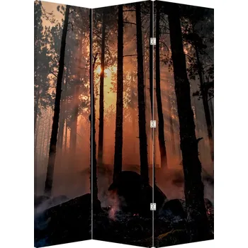 Paraván LuxusniObrazy.cz Paraván - Temný les