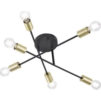 TRIO 606700632 Cross stropní svítidlo E27 6x40W + sada - Trio LED žárovka 2x10W | E27 | 3000K | 806lm