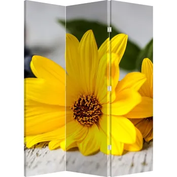 Paraván LuxusniObrazy.cz Paraván - Žluté květy
