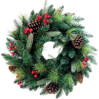 Věnec MagicHome SL2171744X Berry 45 cm