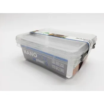 Dóza na potraviny Orplast Box antibakteriální 1,15 l, sada 2ks, 19,5x15x6cm, transparentní