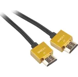 Kabel GoGEN HDMI 1.4, 1,5m, pozlacený, High speed, s ethernetem