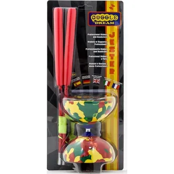 Žonglování Diabolo Jester - set s hůlkami