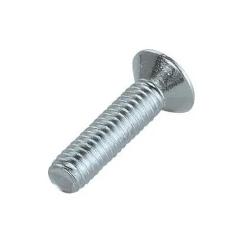Šroub Šroub M5x10 zinek, zápustná hlava, křížová drážka DIN965