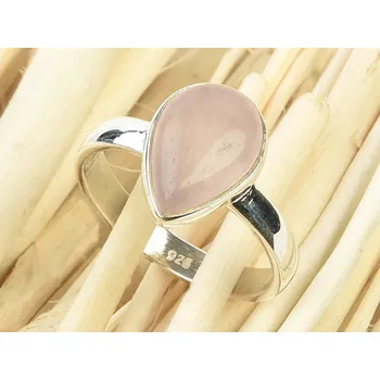 Prsten Prsten z růženínu kapka Ag 925/1000