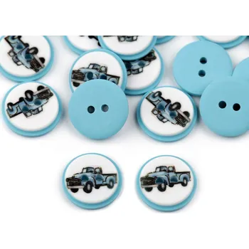 Knoflík Knoflík dětský auto (Knoflík dětský auto)