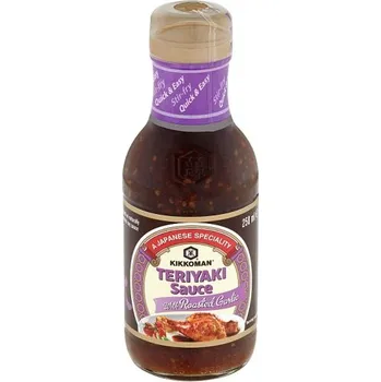 Kikkoman Teriyaki omáčka s pečeným česnekem 250 ml