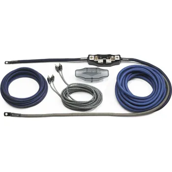Napájecí kabel Kabelová sada Kicker CK84 ( Kabelová sada pro instalaci zesilovače Kicker CK84 čtyřkanálová kabel 8.36 qmm do odběru 50A )