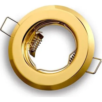 Rámeček K900 - vestavný pevný rámeček pro žárovky o průměru 50mm Barva: zlatá lesklá
