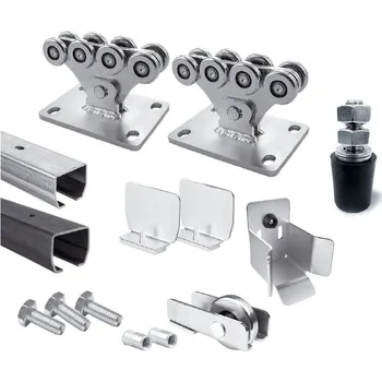 Pohon brány CAIS KIT ENZO SZ 02 - sada pro samonosnou bránu do 4,5 m průjezdu, pozinkovaný c profil