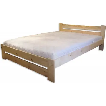 Postel Via-nábytek Postel LENA masiv borovice Rozměry: 80 x 200, Povrchová úprava postele: Moření odstín dub