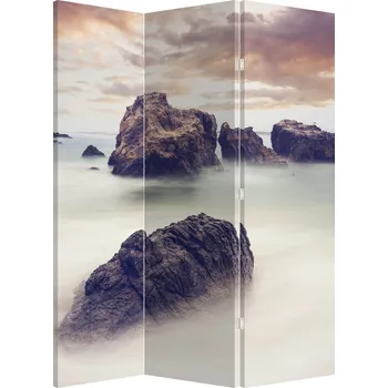 Paraván LuxusniObrazy.cz Paraván - Útesy v mlze