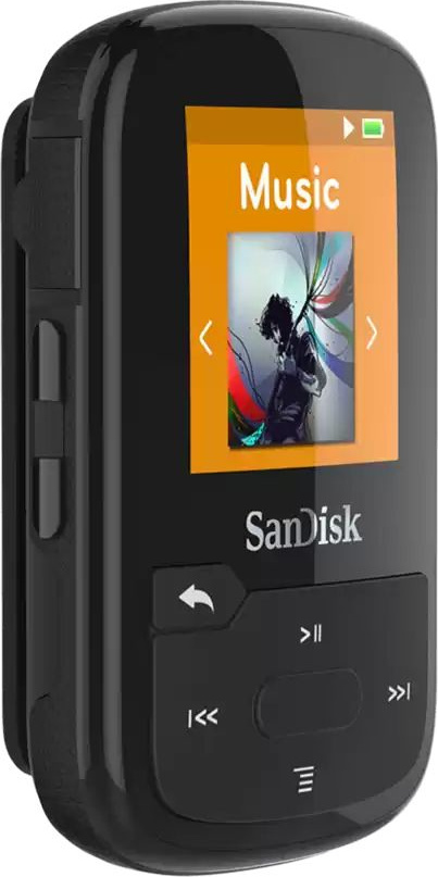 foto  SanDisk Clip Sport Plus 32 GB černý