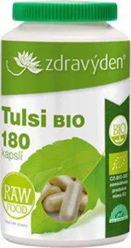 Přírodní produkt Zdravý den Tulsi Bio 180 cps.