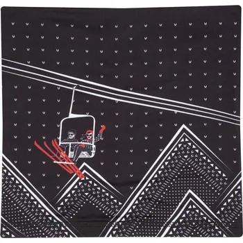 Nákrčník Nákrčník KRIMSON KLOVER Illustrated Gaiter Cap Adrenaline Black (Dámský lyžařský nákrčník)