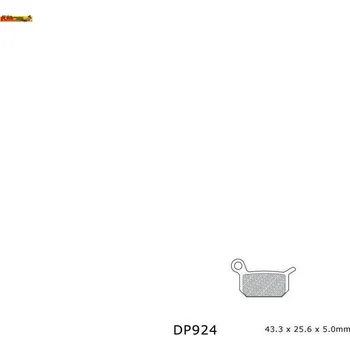 Brzdová destička Brzdové desky DP 924