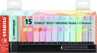 STABILO Boss Original Pastel Deskset 15 ks