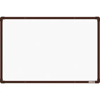 Kancelářský nábytek Magnetická tabule E 60x90 (AL rám hnědý)