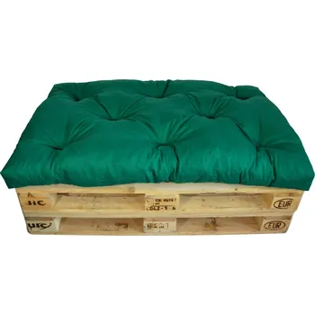 Podsedák Polstr na paletový nábytek - 120 x 80 cm - zelený