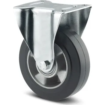 Pojezdové kolečko Alpha TENTE Kolečko pro transportní zařízení 160mm, pevné, plotýnka, 3478IEP160P63