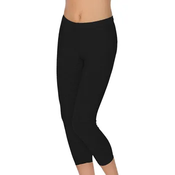 Dámské černé 3/4 legíny WADIMA S