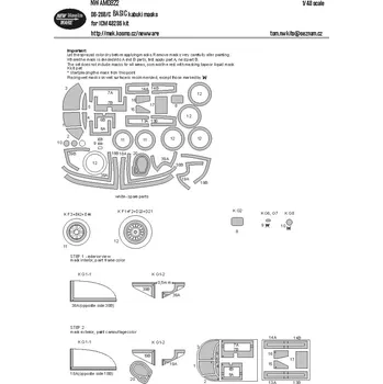 Plastikový model New Ware 1/48 Mask DB-26B/C BASIC (ICM 48286)
