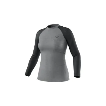 Dámské tričko Dynafit TOUR LIGHT MERINO W L/S TEE black out L; Černá triko + DÁREK DLE VÝBĚRU!