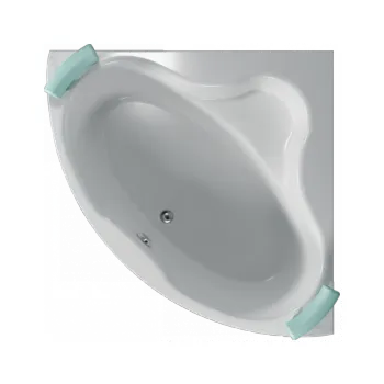 Vana Teiko vana ISLAND 120x120x41cm, 140l, rohová plast.bílá