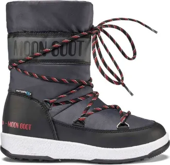 Chlapecké sněhule Moon Boot JR Boy Sport WP Black/Castlerock 31
