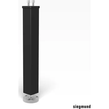 Dílenský stůl SIEGMUND [3-280874.XX] Noha s deskou pro ukotvení do podlahy 650 -PŘÍPLATEK