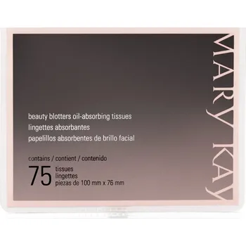 Papírový kapesník Mary Kay Ubrousky pohlcující mastnotu 75 ks
