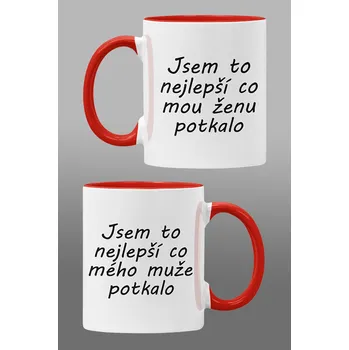 Hrnky pro zamilované Jsme to nejlepší Barva: Červená