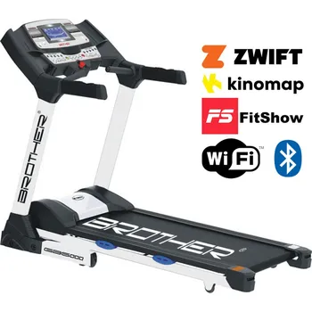 Běžecký pás Acra Běžecký pás s el. náklonem a s běžeckými aplikacemi GB6000BA